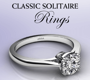 Classic Solitaire rings