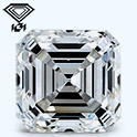 2.00 Carat Asscher Lab-Grown Diamond ,G ,VS2 ,IGI Cerified Diamond