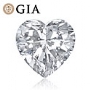 0.50 carat Heart Brilliant Cut 100% Natural Loose Diamond. Certified By GIA-USA. H Color and VS2 Clarity.