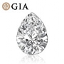 1 carat Pear Brilliant Cut 100% Natural Loose Diamond. Certified By GIA USA. H Color and SI1 Clarity.