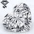 2.00 Carat Heart Lab-Grown Diamond ,F ,VVS2 ,IGI Cerified Diamond - javda.com
