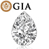 Pear shape is diamond certified by GIA, 100% natural D color & VS2 clarity {0.40 ctw.} - javda.com