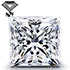 1.08 Carat Princess Lab-Grown Diamond ,D ,VVS1 ,IGI Cerified Diamond - javda.com