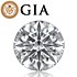 Round shape is diamond certified by GIA, 100% natural D color & SI2 clarity {0.52 ctw.} - javda.com