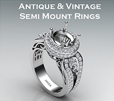 antique & vintage semi mount rings antique & vintage semi mount rings