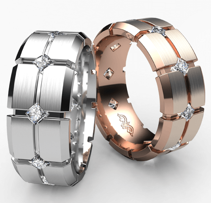 bezel set men’s eternity princess diamond wedding band bezel set men’s eternity princess diamond wedding band