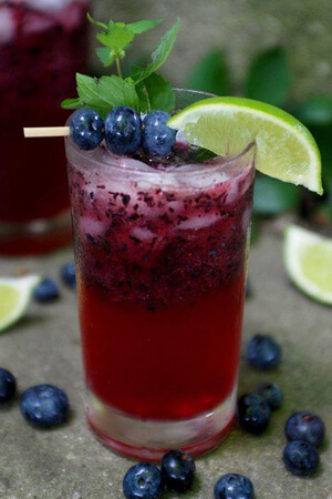 blueberry mojito
