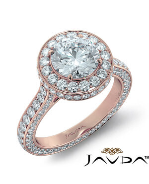 cathedral halo engagement ring