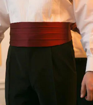 cummerbunds and vests