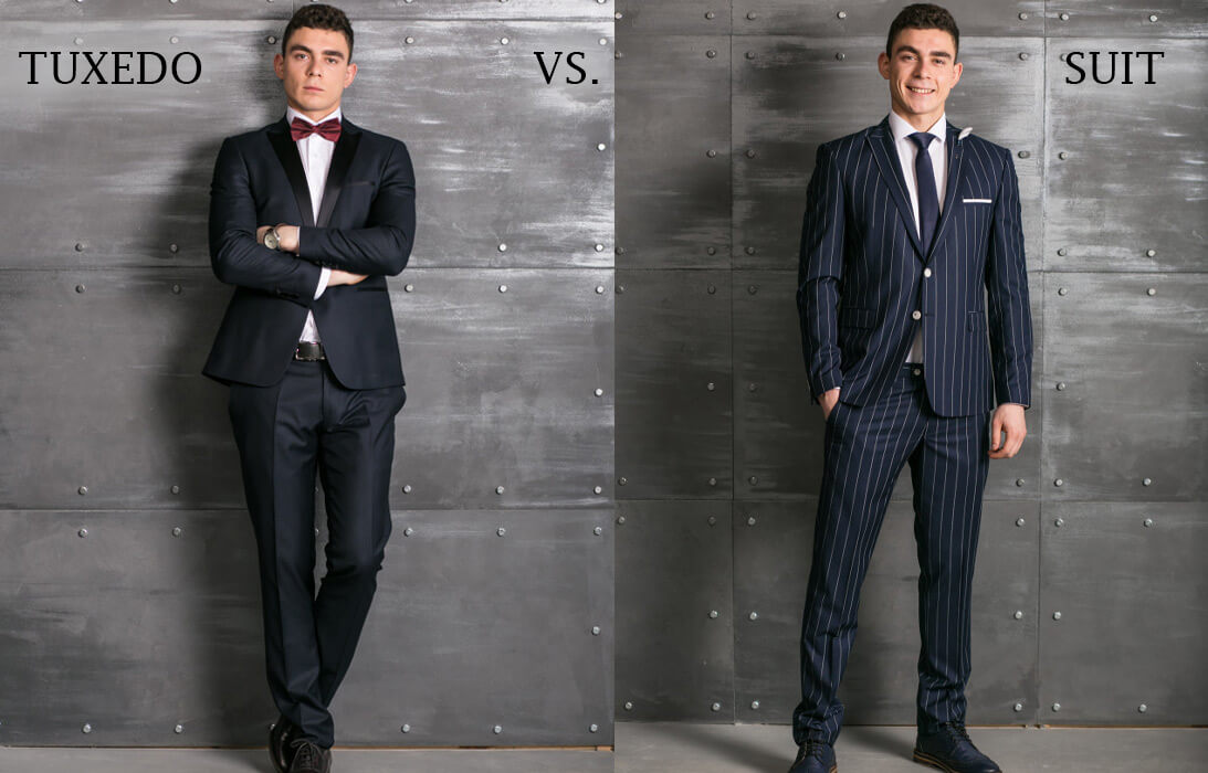 difference between tuxedo and suit