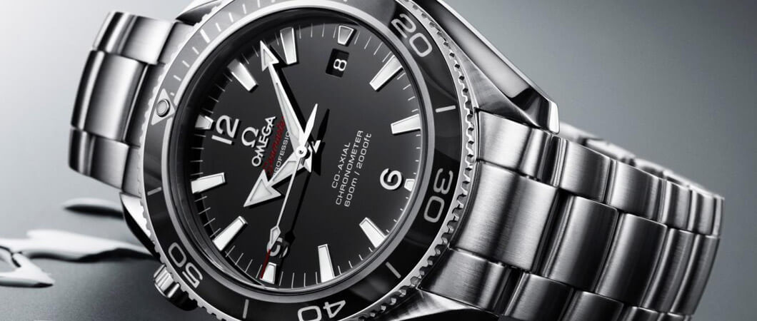 omega, planet ocean 600m automatic dive watch