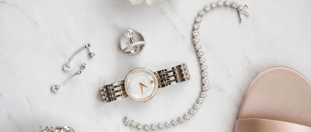 pretty wedding watches for bride