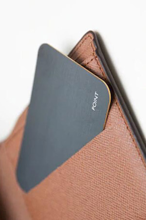 the leather card case