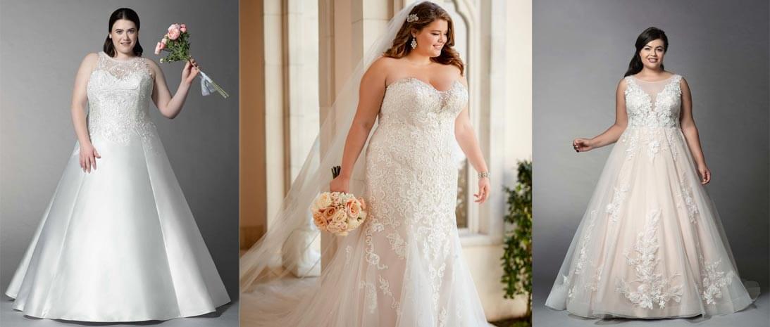 wedding dress styles for plus sizes