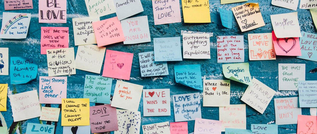 write down your notes into vows