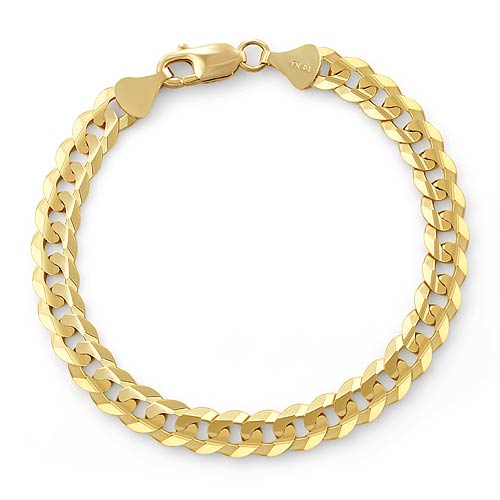 Buy 22k Plain Gold Men Bracelet 65VH5170 Online from Vaibhav Jewellers