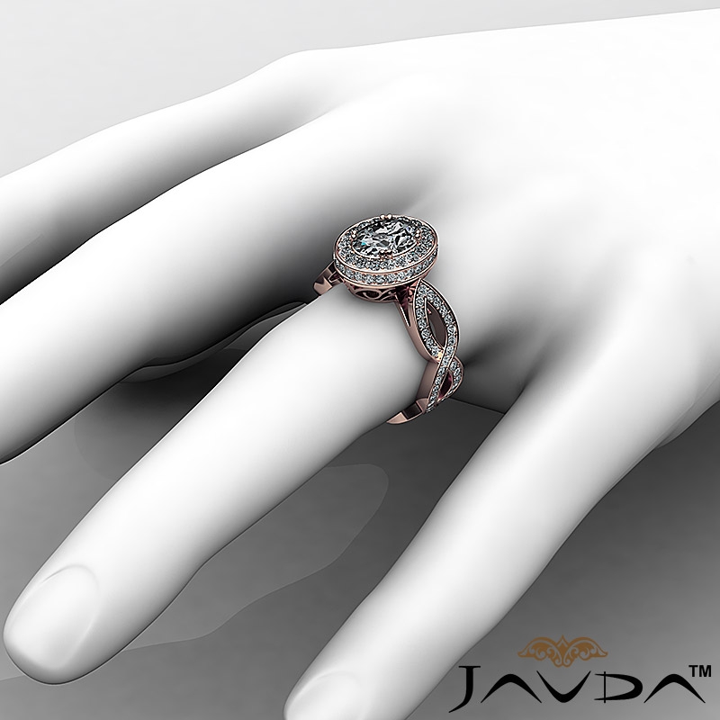  diamond Ring 14k Rose Gold