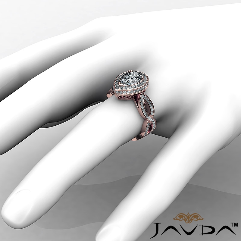  diamond Ring 14k Rose Gold