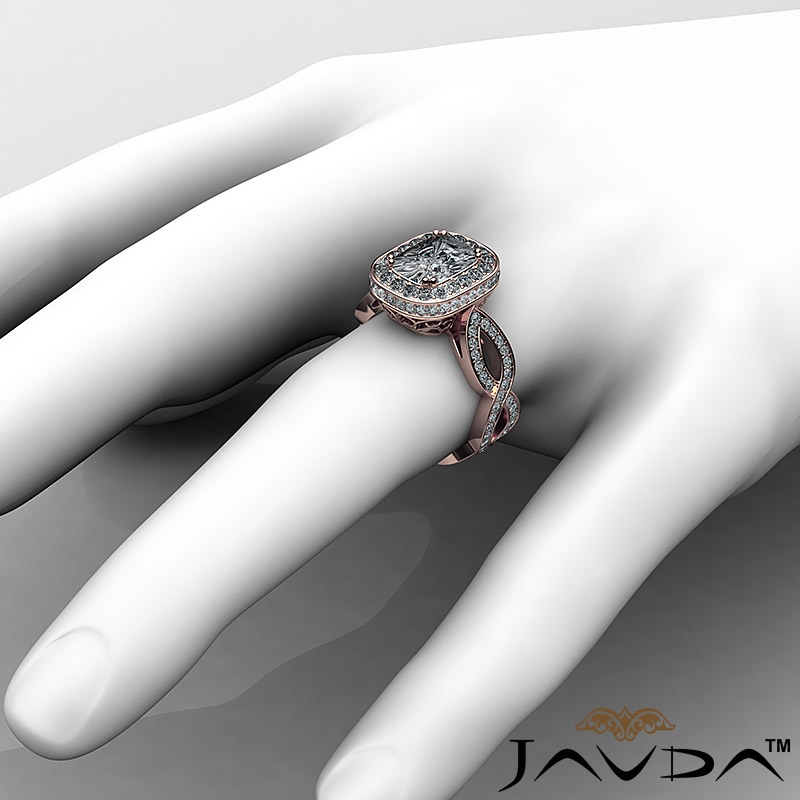  diamond Ring 14k Rose Gold