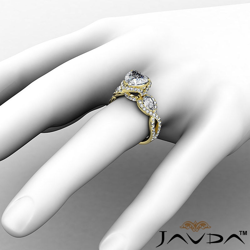  diamond Ring 18k Gold Yellow