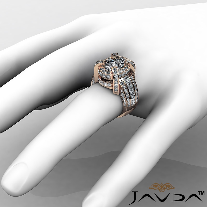  diamond Ring 14k Rose Gold