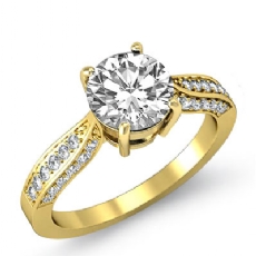  diamond Ring 18k Gold Yellow