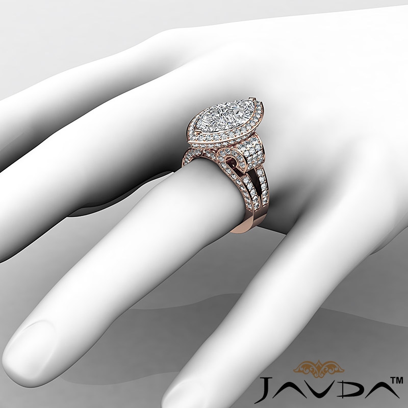  diamond Ring 14k Rose Gold