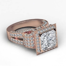  diamond Ring 14k Rose Gold