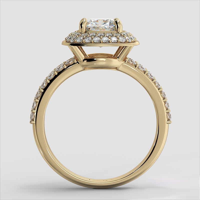  diamond Ring 14k Gold Yellow