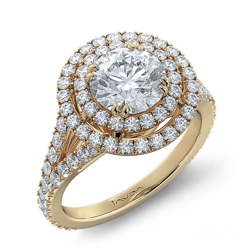  diamond Ring 14k Gold Yellow