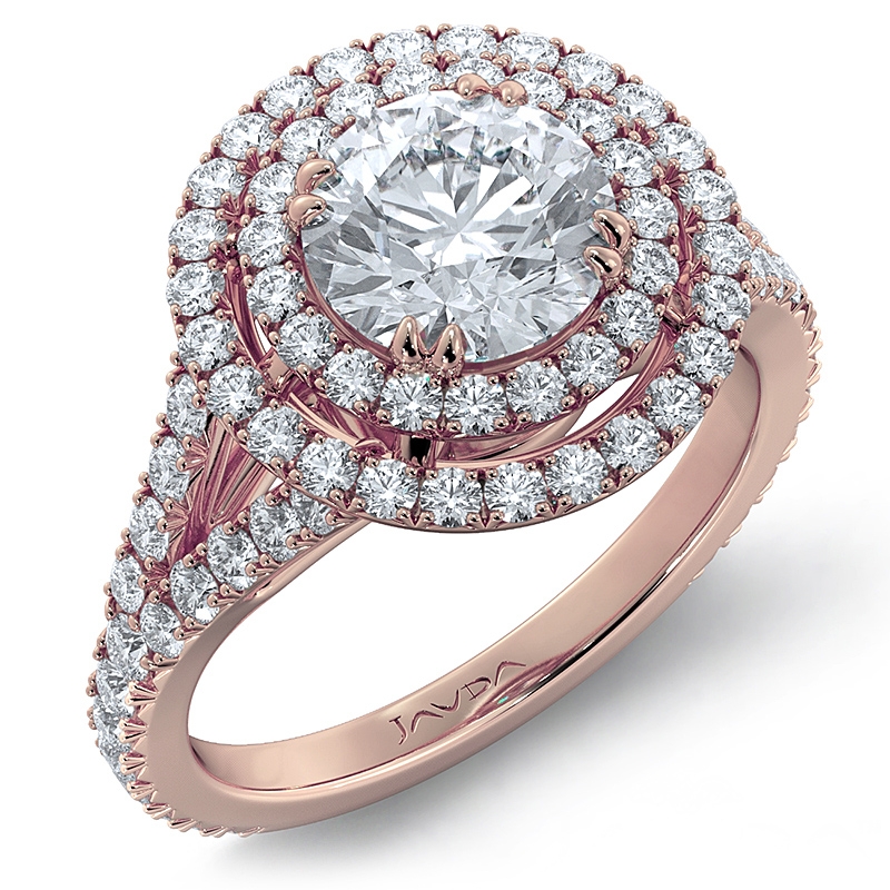  diamond Ring 14k Rose Gold