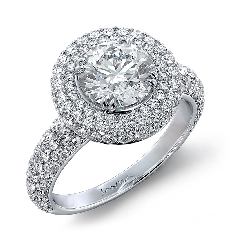  diamond Ring 14k Gold White