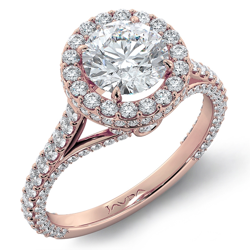  diamond Hot Deals 18k Rose Gold