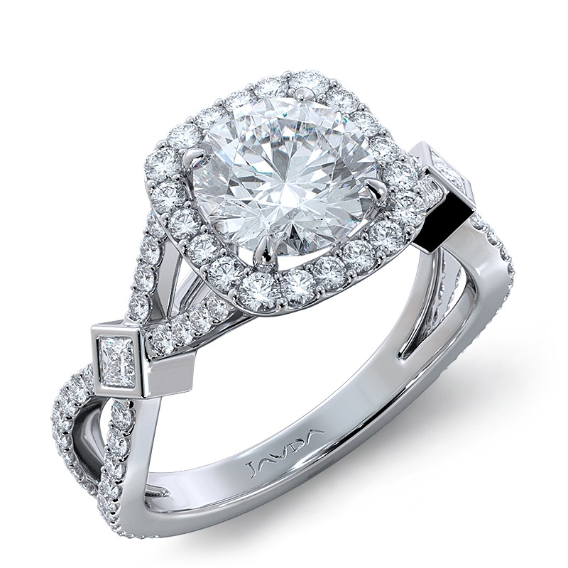  diamond Ring 14k Gold White