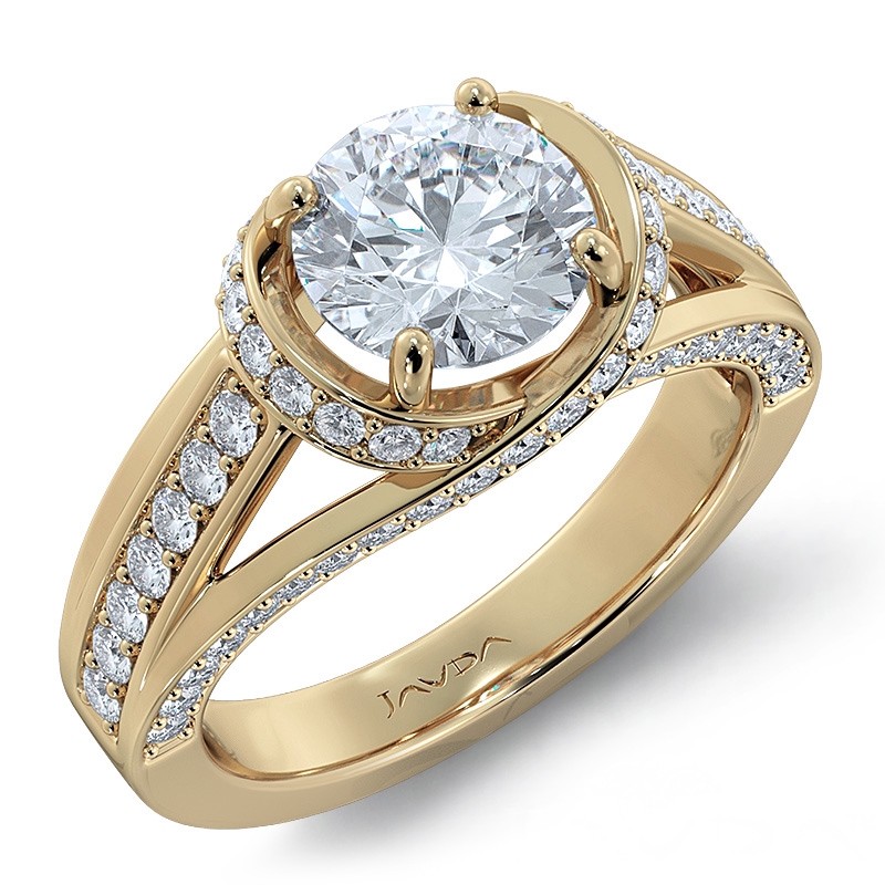  diamond Ring 14k Gold Yellow