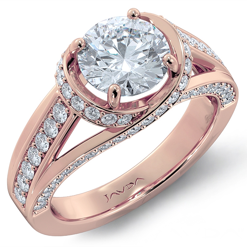  diamond Ring 14k Rose Gold