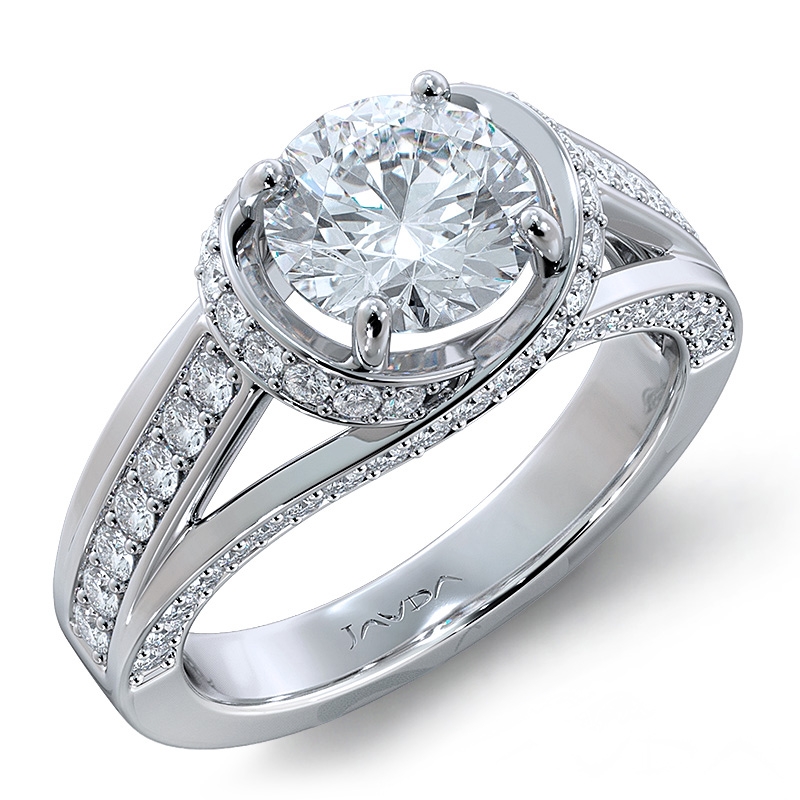  diamond Ring 14k Gold White