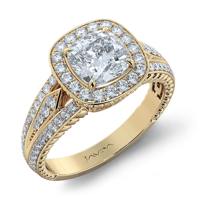  diamond Ring 14k Gold Yellow