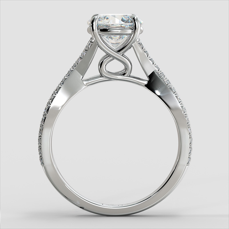  diamond Ring 14k Gold White