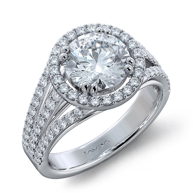  diamond Ring 14k Gold White