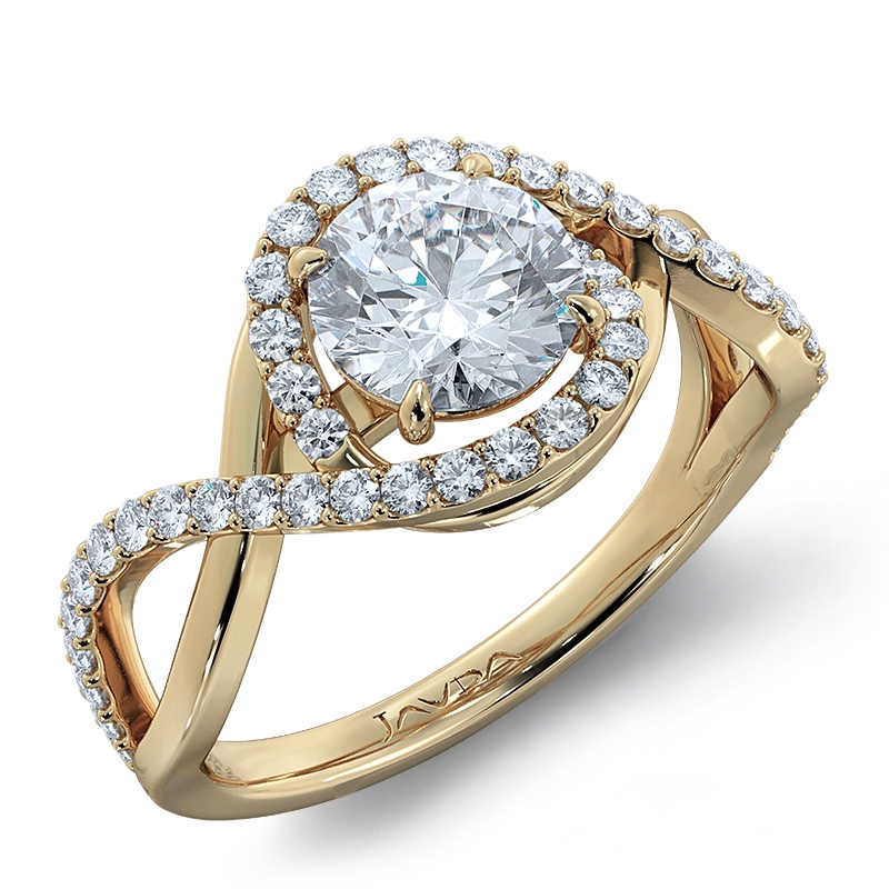  diamond Ring 14k Gold Yellow