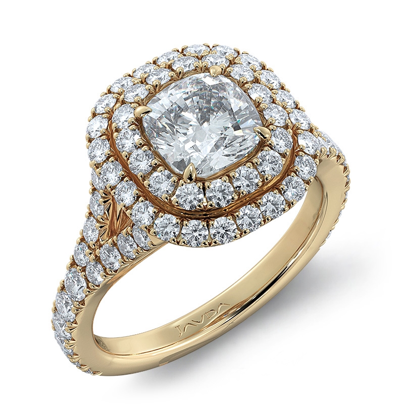  diamond Ring 14k Gold Yellow