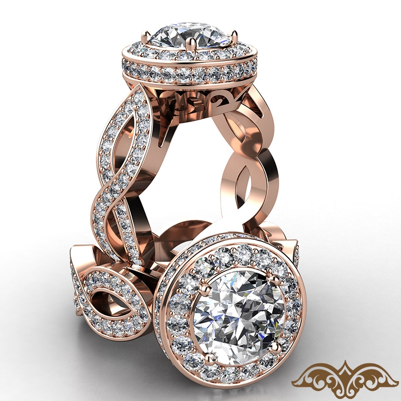  diamond Ring 14k Rose Gold