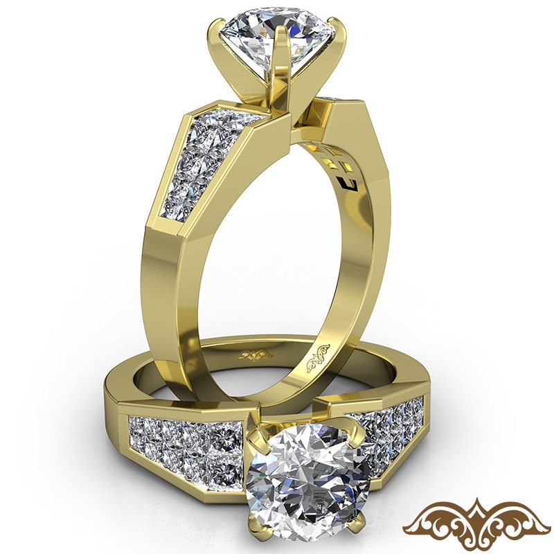  diamond Ring 14k Gold Yellow