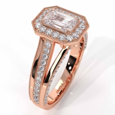  diamond Ring 14k Rose Gold