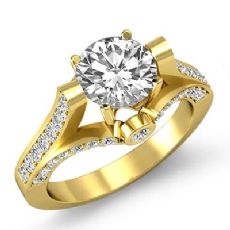  diamond Ring 18k Gold Yellow
