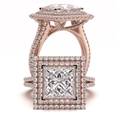  diamond Ring 14k Rose Gold