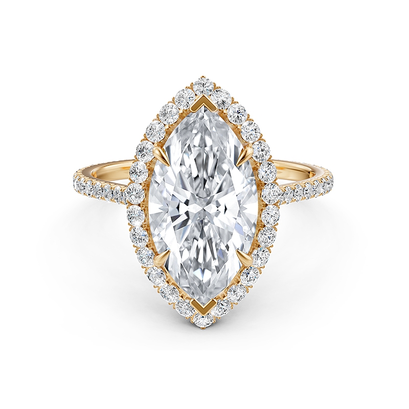  diamond Ring 14k Gold Yellow