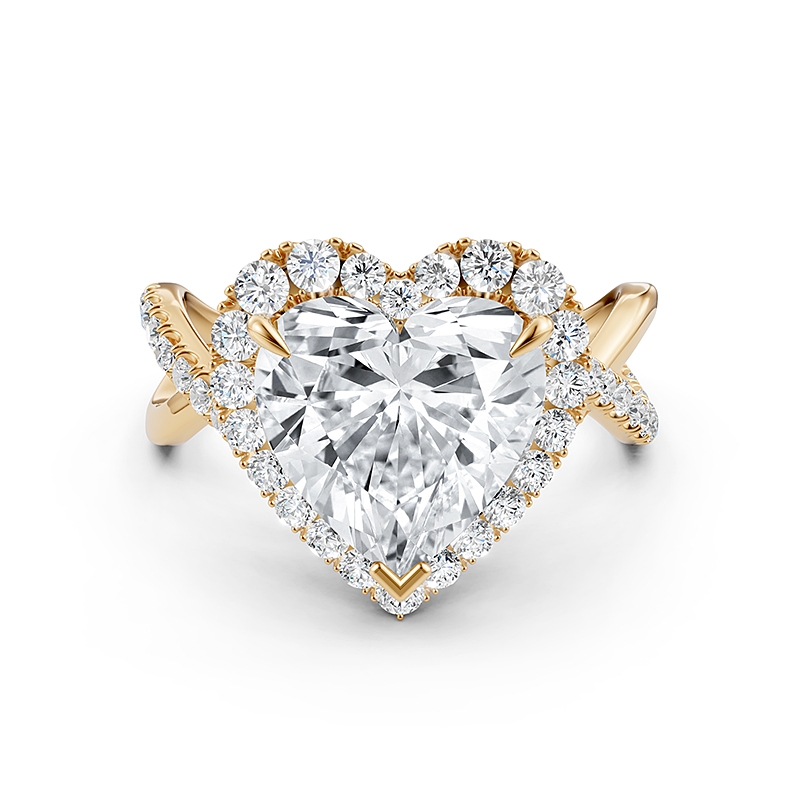  diamond Ring 14k Gold Yellow