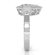  diamond Ring 14k Gold White